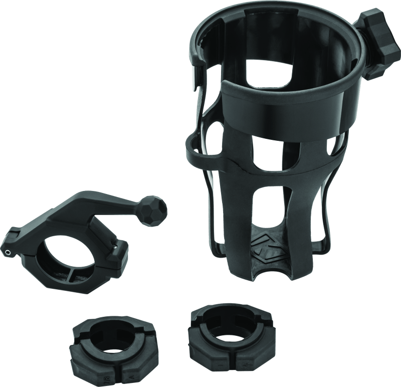 Kuryakyn Universal Reflex Drink Holder With Bar Mount Black - Cycle City Outdoors
