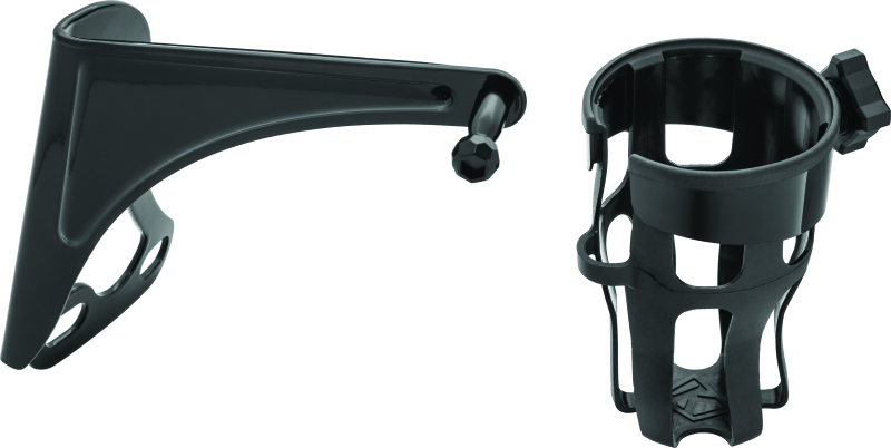 Kuryakyn Reflex Drink Holder-Passenger Mount Black - Cycle City Outdoors