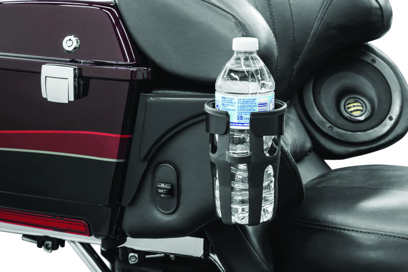 Kuryakyn Reflex Drink Holder-Passenger Mount Black - Cycle City Outdoors