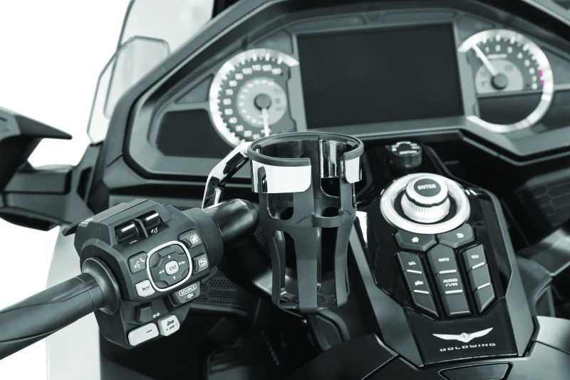 Kuryakyn Reflex Drink Handlebar Honda Goldwing DCT Left Side Mount Chrome - Cycle City Outdoors