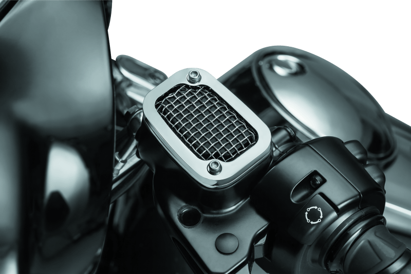 Kuryakyn Mesh Master Cylinder Cover Clutch Chrome - Cycle City Outdoors