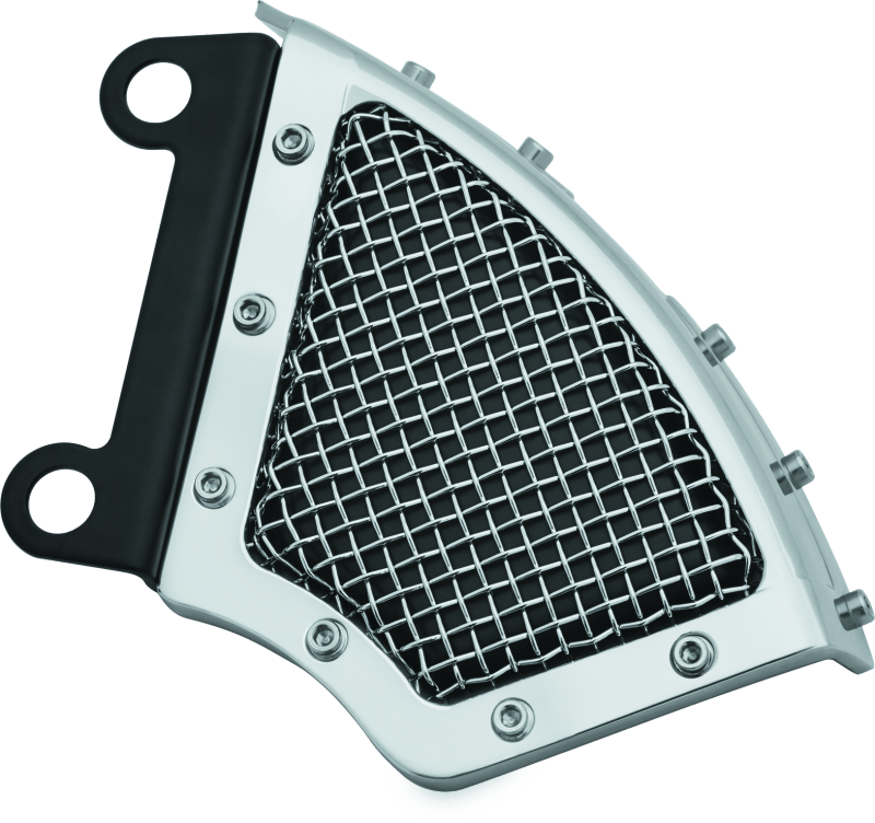 Kuryakyn Mesh Front Caliper Covers Chrome - Cycle City Outdoors