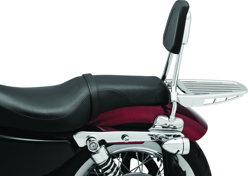 Kuryakyn Luggage Rack Sissy Bar Chrome - Cycle City Outdoors