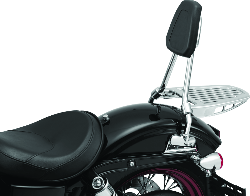 Kuryakyn Luggage Rack Sissy Bar Chrome - Cycle City Outdoors