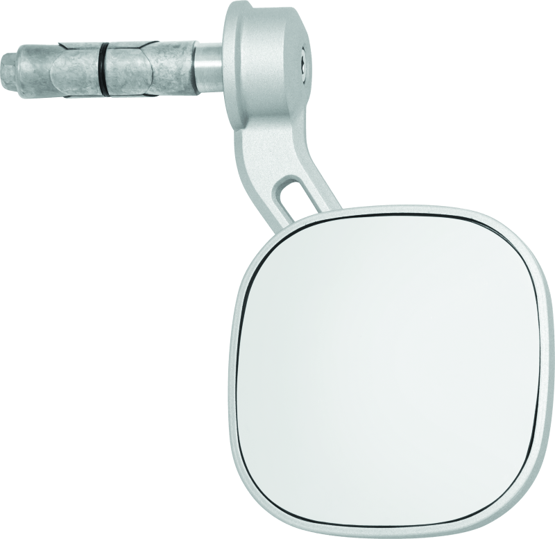 Kuryakyn Dillinger Bar End Mirrors Silver - Cycle City Outdoors