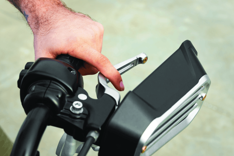 Kuryakyn Dillinger Levers Silver - Cycle City Outdoors