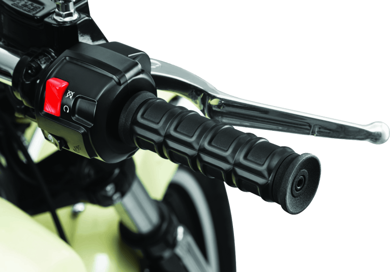 Kuryakyn Dillinger Grips 7/8in Universal Black - Cycle City Outdoors