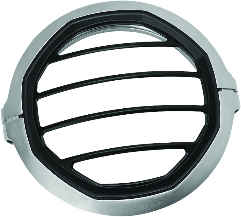 Kuryakyn Dillinger Headlight Trim 5-3/4 Sil - Cycle City Outdoors