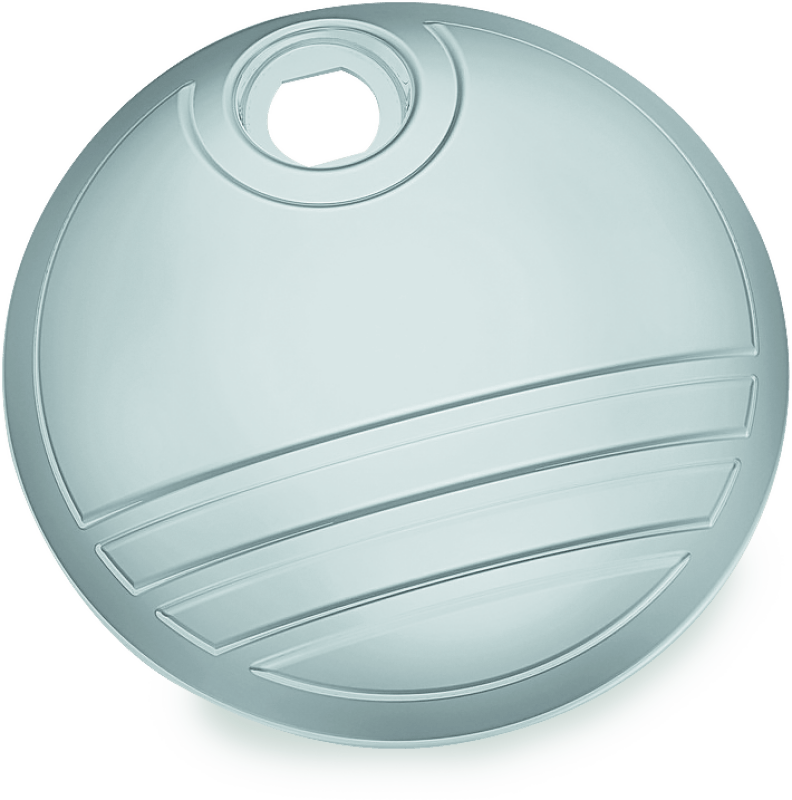 Kuryakyn Tri-Line Fuel Door Chrome - Cycle City Outdoors