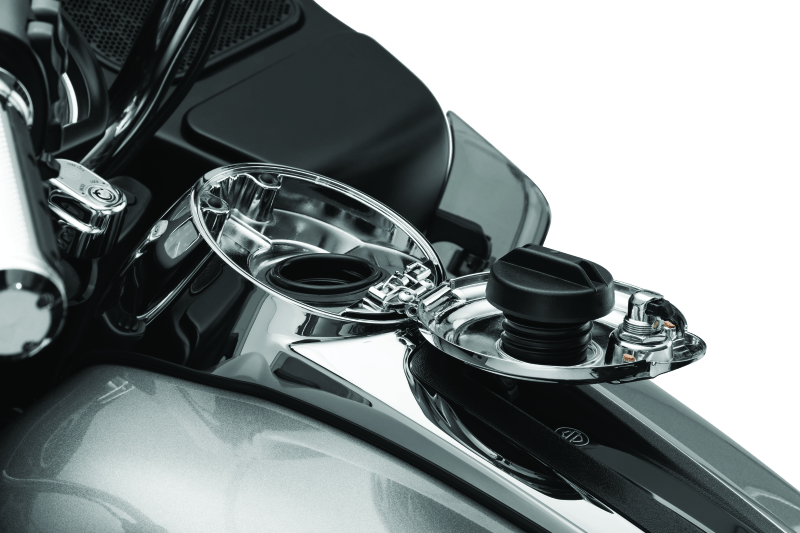 Kuryakyn Easy Fill Fuel Door Chrome - Cycle City Outdoors