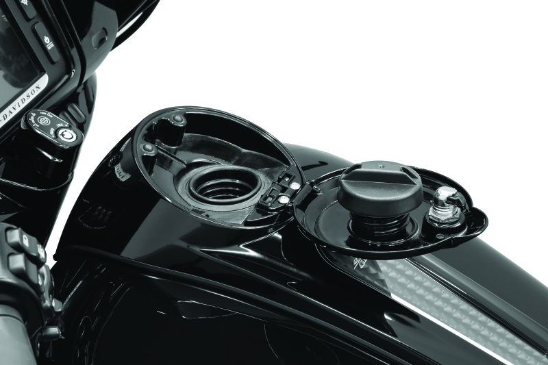 Kuryakyn Easy Fill Fuel Door Black - Cycle City Outdoors