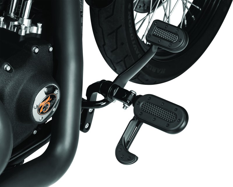 Kuryakyn Heavy Industry Brake Pedal Satin Black - Cycle City Outdoors