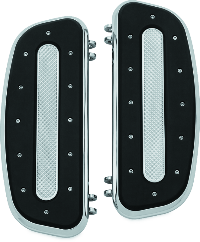 Kuryakyn Heavy Industry Driver Floorboards Chrome - Cycle City Outdoors