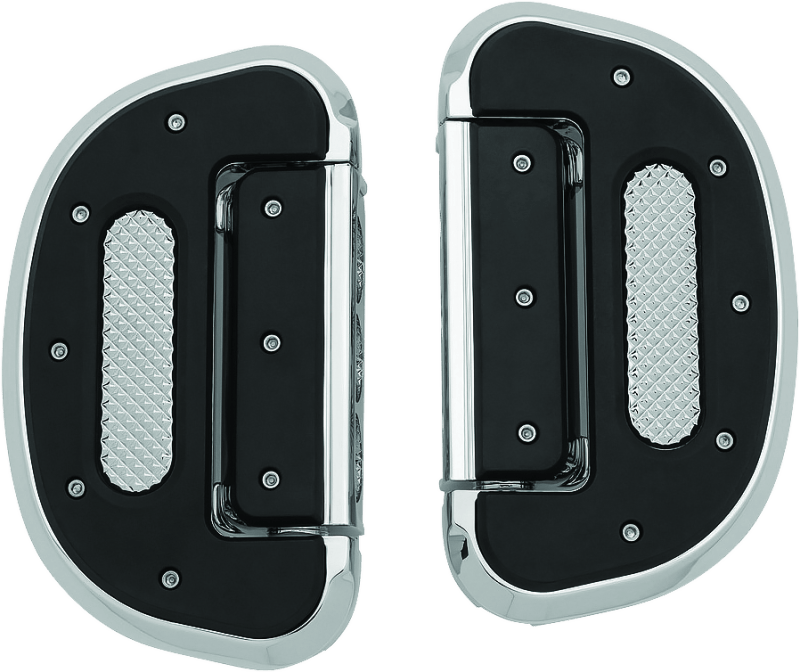 Kuryakyn Heavy Industry Passenger Floorboard Without Adapter Chrome - Cycle City Outdoors