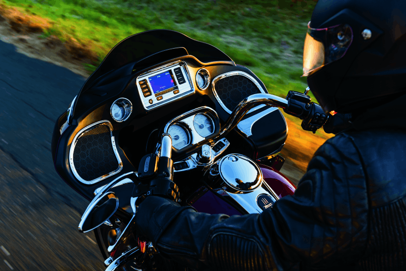Kuryakyn Tri-Line Speaker Accents For Road Glide Chrome - Cycle City Outdoors
