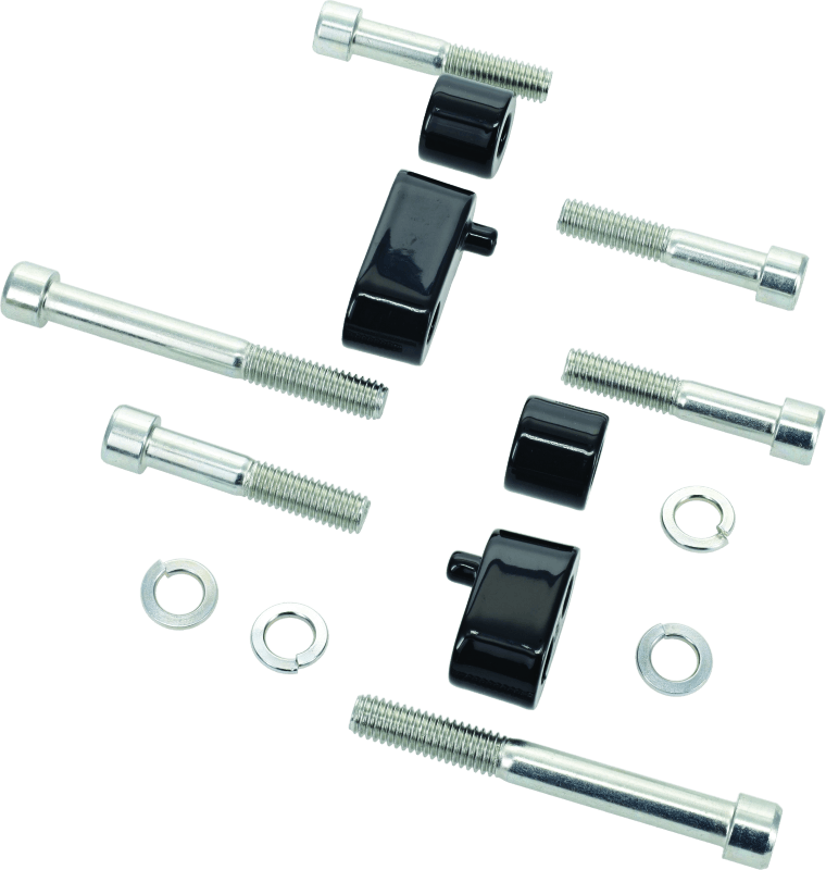 Kuryakyn Driver Floorboard Spacers 09-Up Touring Models Gloss Black - Cycle City Outdoors