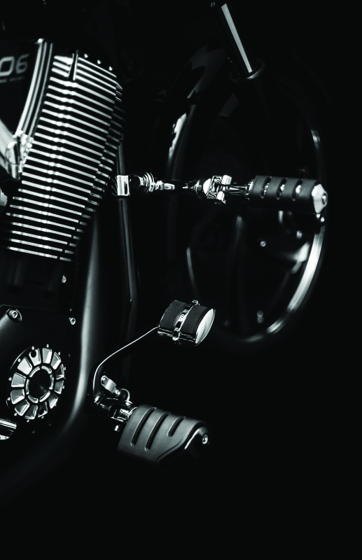 Kuryakyn Trident Dually Without Adapters Black - Cycle City Outdoors