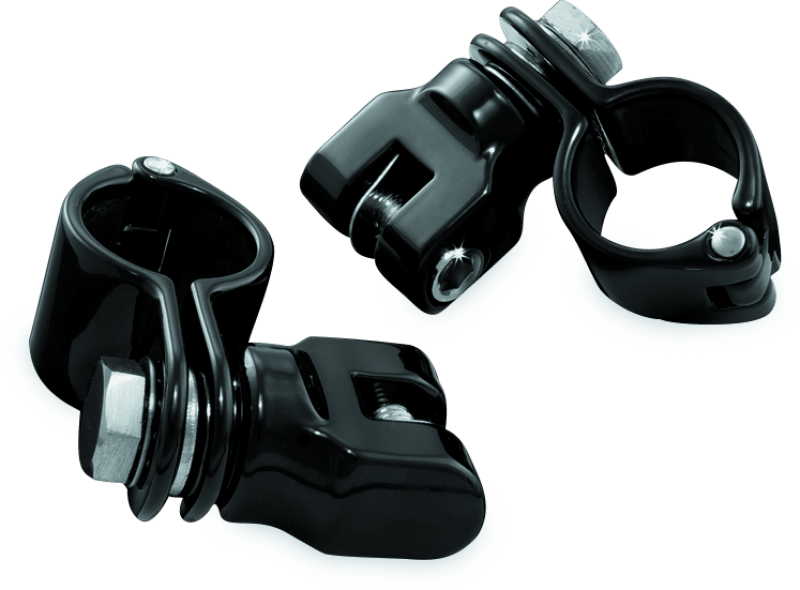 Kuryakyn 1-1/4inch Magnum Quick Clamp With Clevis Black - Cycle City Outdoors