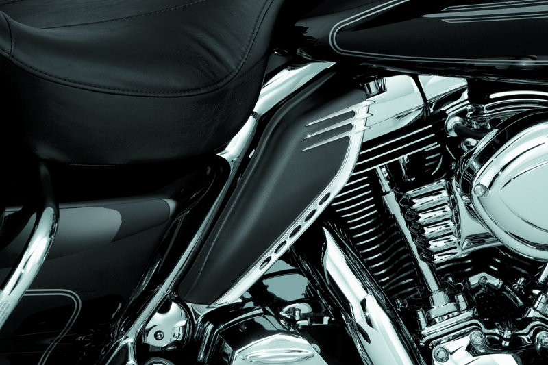 Kuryakyn Mid Frame Air Deflector Accent For H-D 58002-09 - Cycle City Outdoors