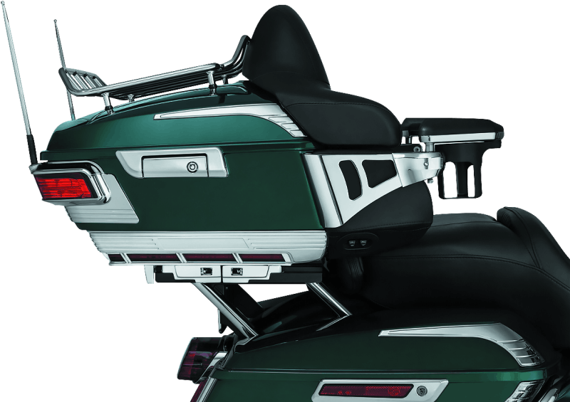 Kuryakyn Quick Adjust Tour-Pak Relocator 14-Up Touring Chrome - Cycle City Outdoors