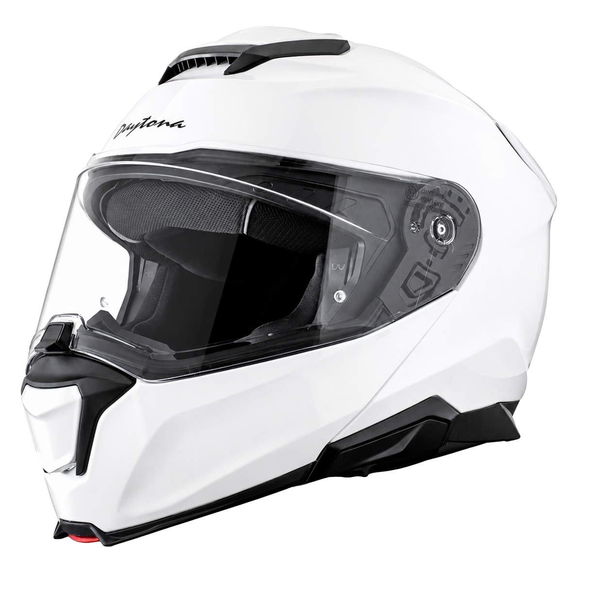 Daytona - D.O.T. & ECE Daytona Legacy- Hi-Gloss White Modular Helmet