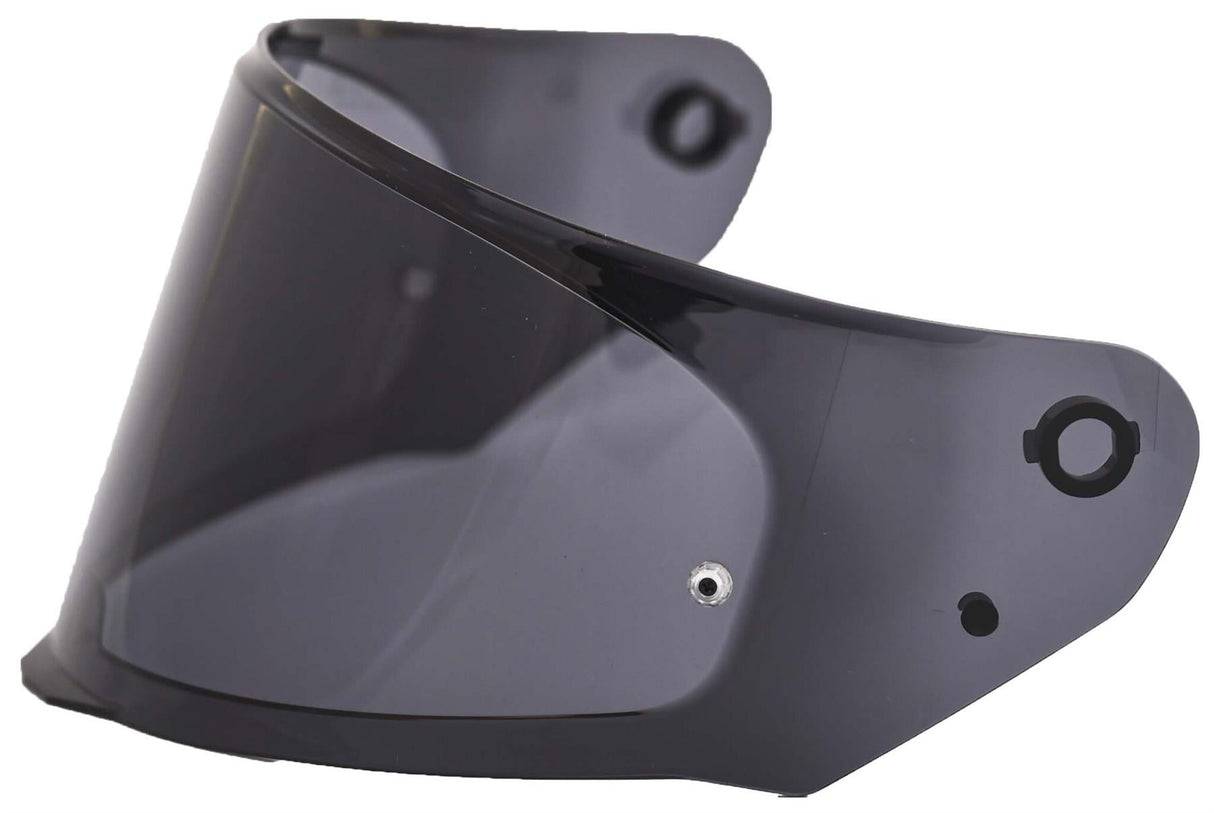 LS2 - AdvantX/Carbon Outer Face Shield - Dark Smoke - Cycle City Outdoors