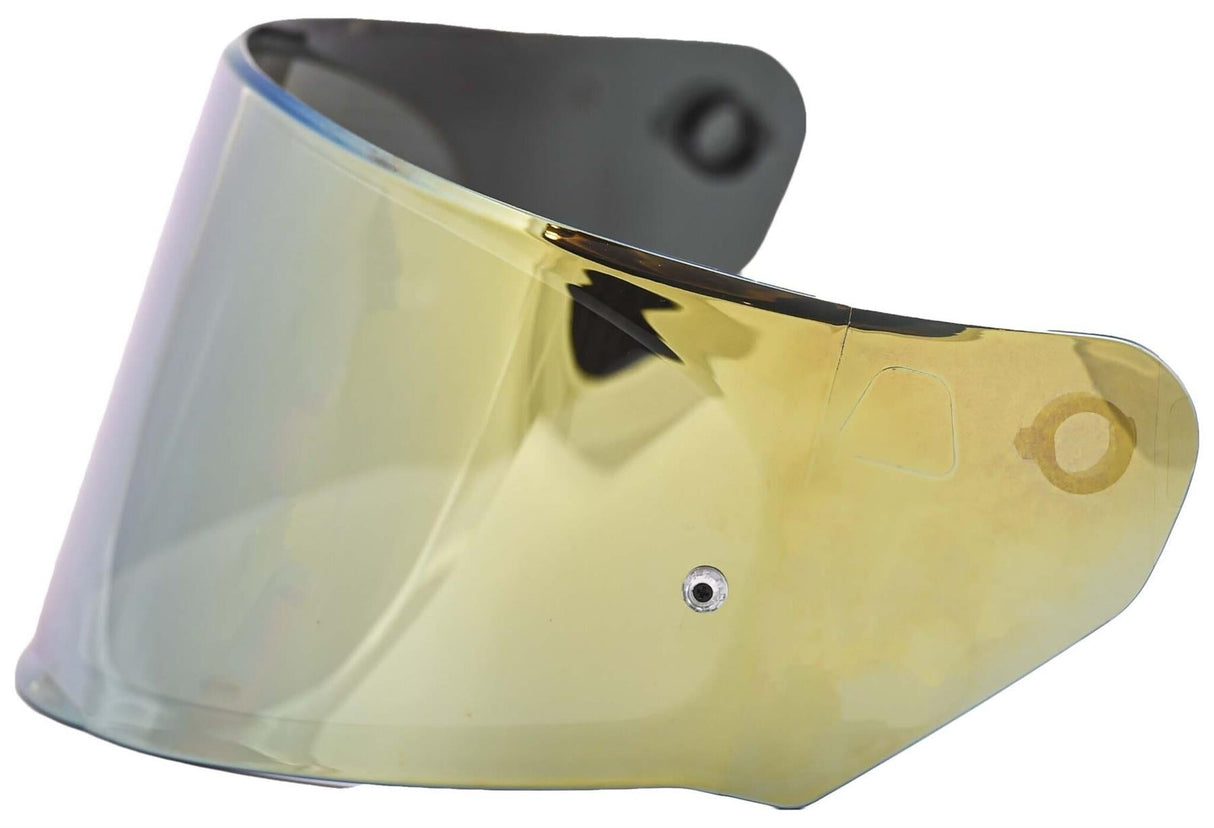 LS2 - Advant Outer Face Shield - Gold Inidium - Cycle City Outdoors