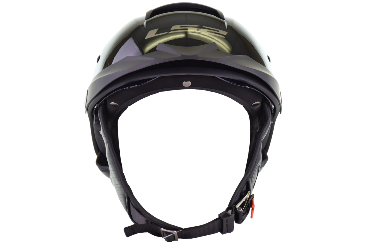 LS2 - Rebellion Half Helmet Helmet - Gloss Black