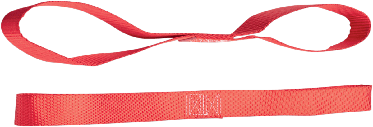 MOOSE RACING Soft-Tye - 1" x 18" - Red 3920-0308 - Cycle City Outdoors