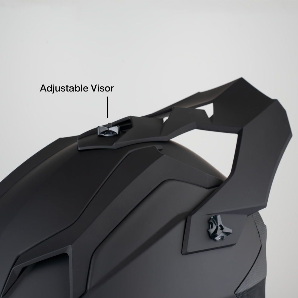 Daytona Tactic Off Road Helmet - D.O.T. & ECE - Dull Black