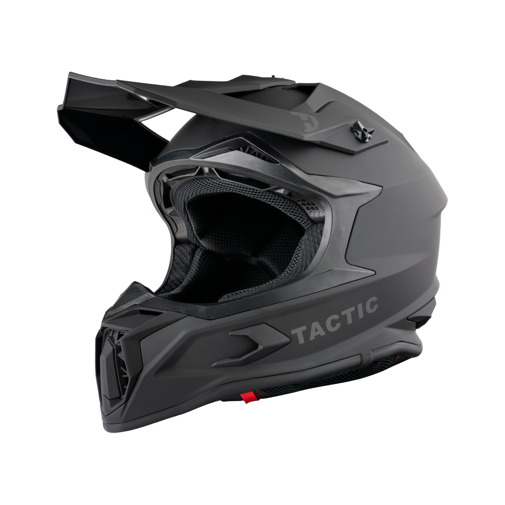 Daytona Tactic Off Road Helmet - D.O.T. & ECE - Dull Black
