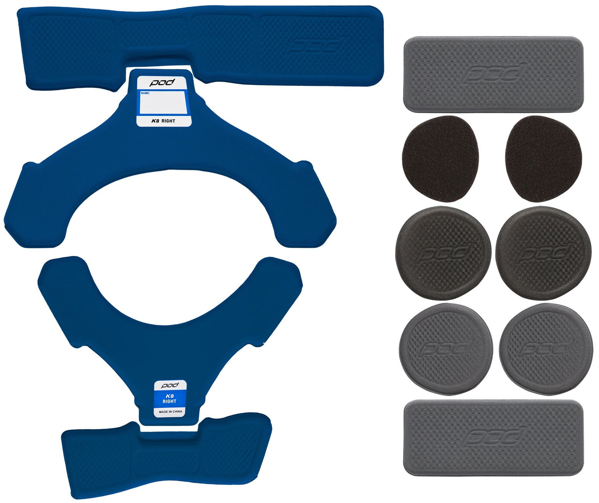 K8 Pad Set Blue (Right) - Cycle City Outdoors
