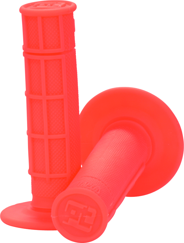 ProTaper 1/2 Waffle Grips - Neon Red