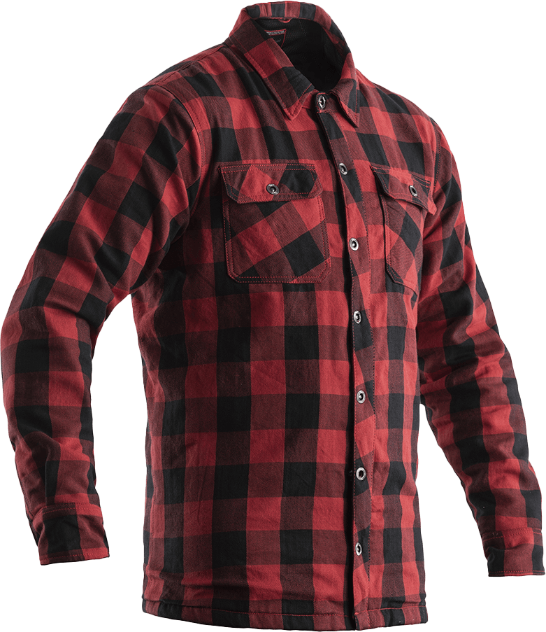 Kevlar Lumberjack Ce Shirt Red Check Textile Sm