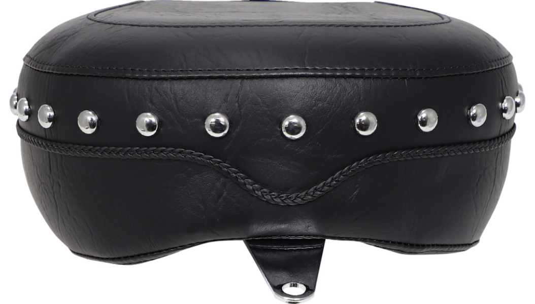 MUSTANG Wide Rear Seat - Studded - Black - XL '04-'21 79377