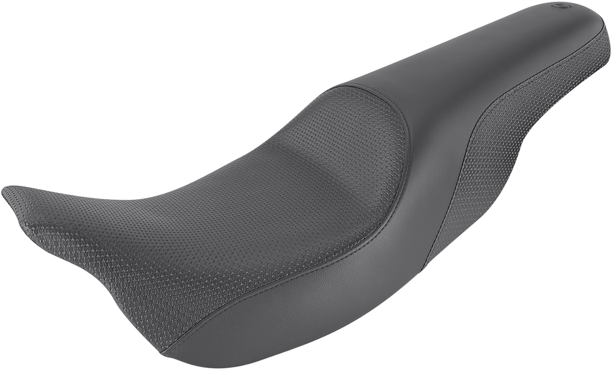 SADDLEMEN Profiler* Basket-weave Seat - Black - Part Number 808-07B-147