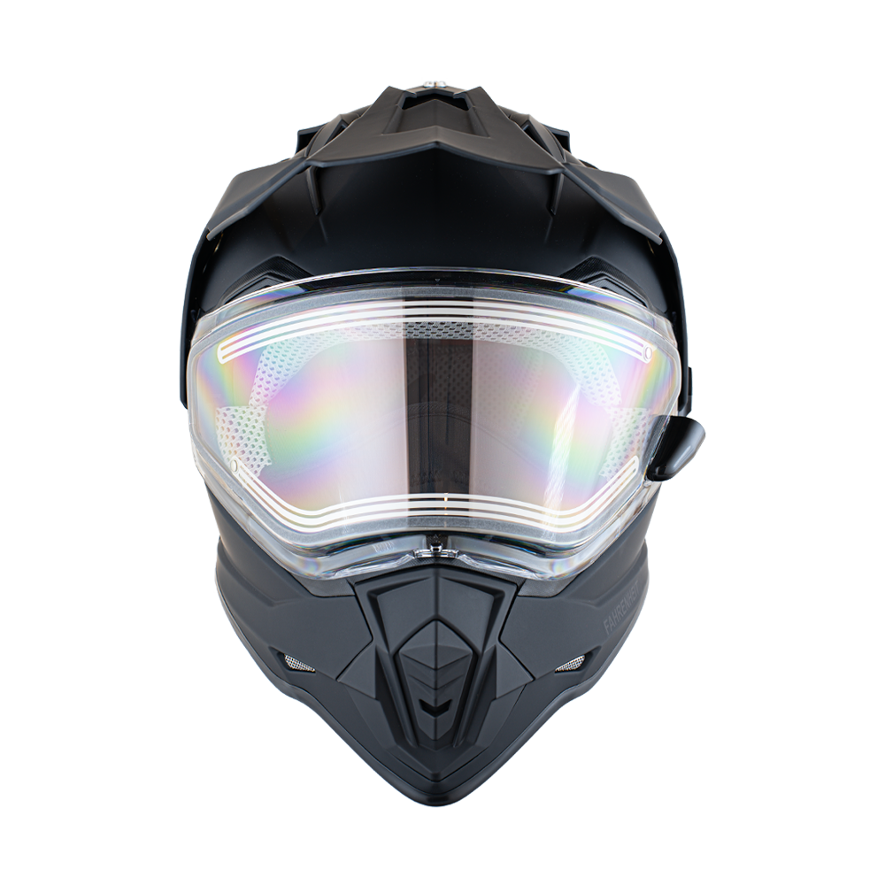 Daytona Fahrenheit- D.O.T. - Dull Black - Snow Helmet