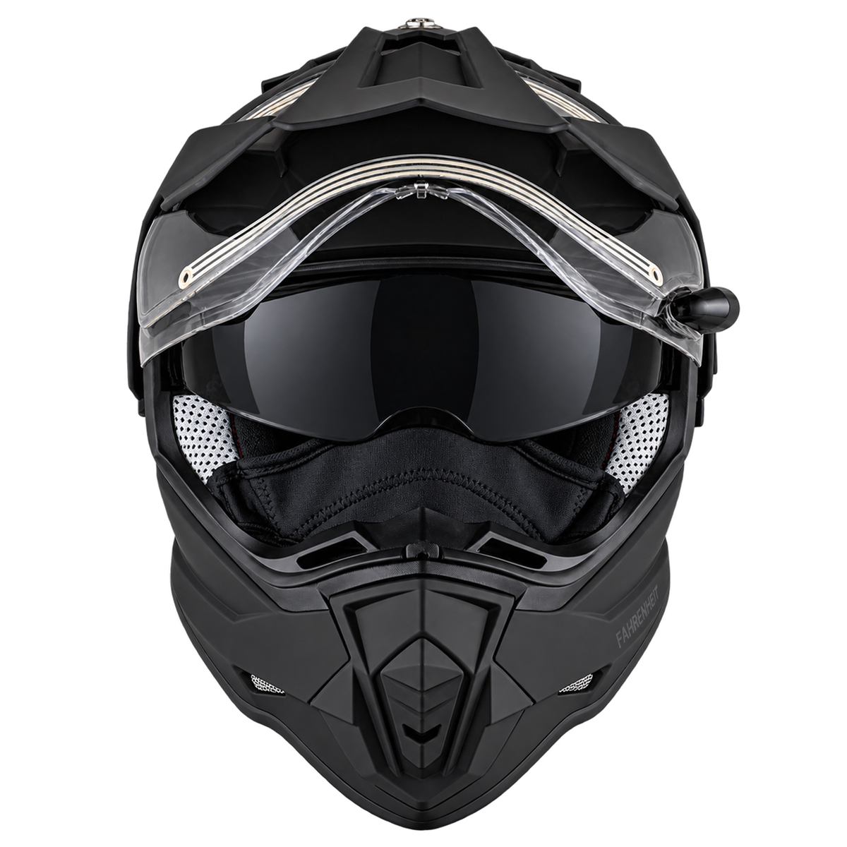 Daytona Fahrenheit- D.O.T. - Dull Black - Snow Helmet