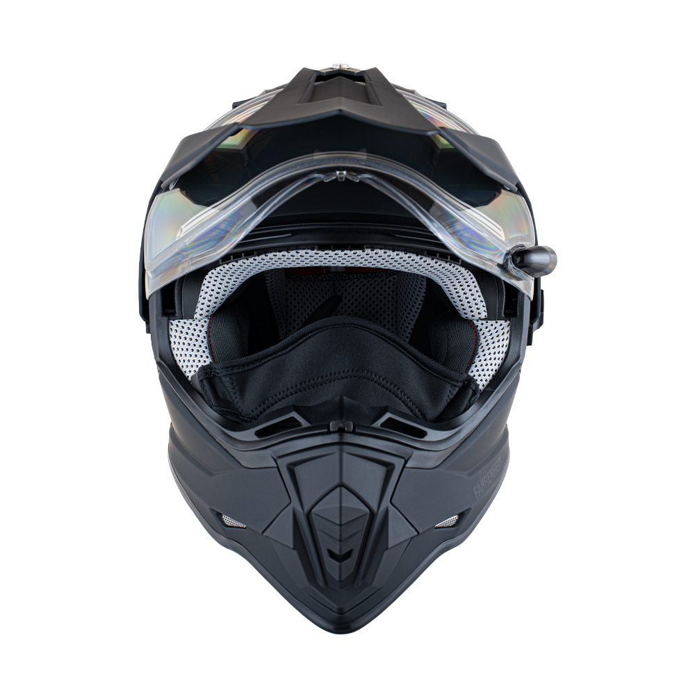 Daytona Fahrenheit- D.O.T. - Dull Black - Snow Helmet