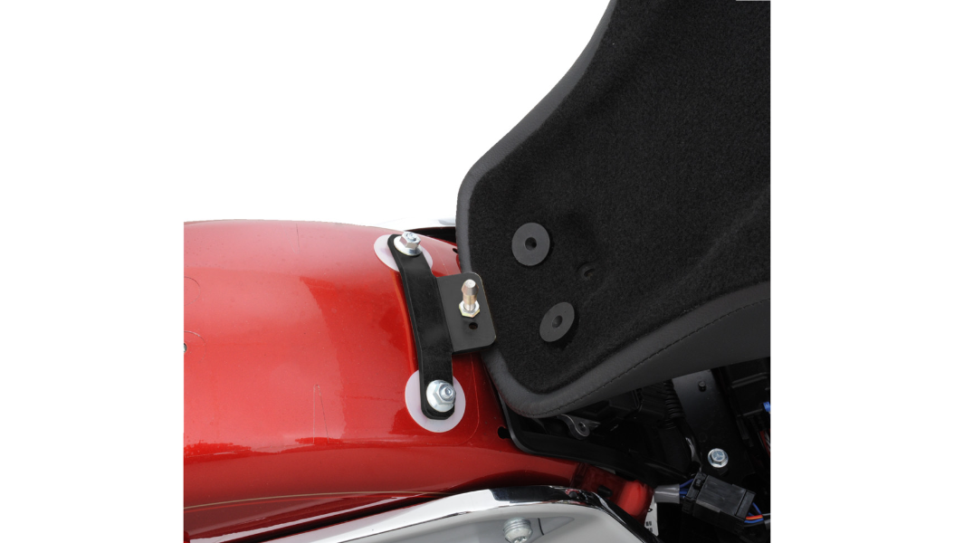 DRAG SPECIALTIES EZ-Solo Seat - Smooth - Solar-Reflective Leather - FLST '00-'17 0802-0804