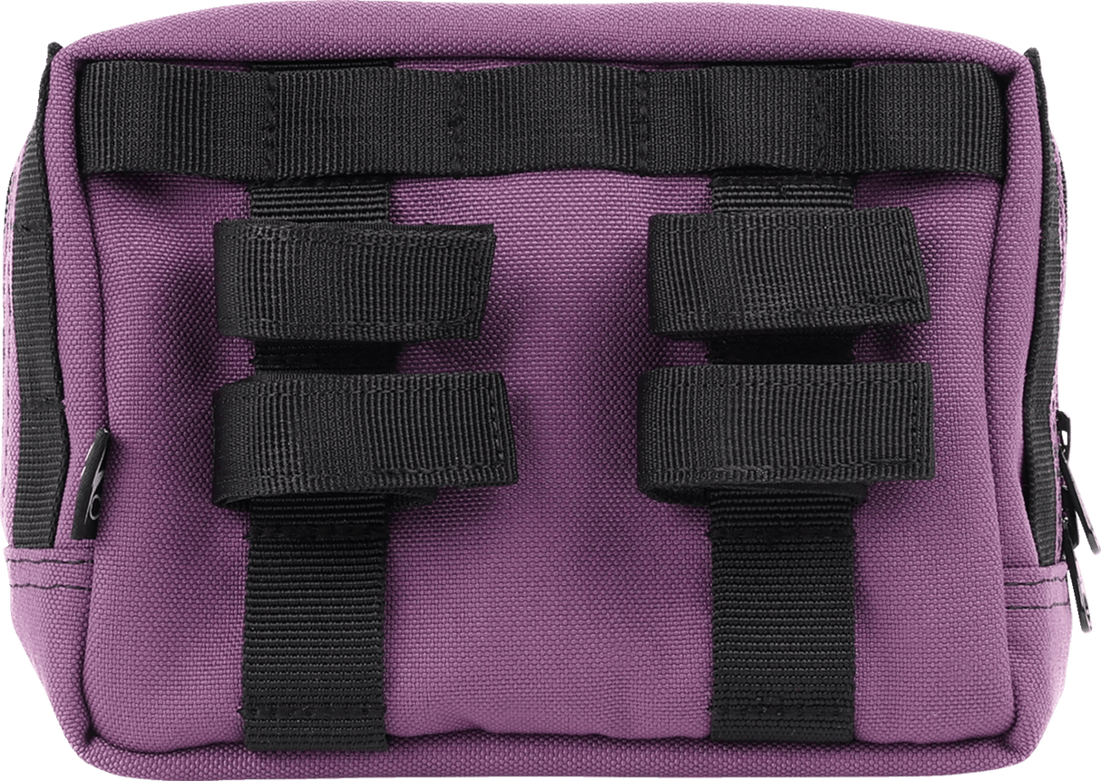 THRASHIN SUPPLY CO. Handlebar Bag - Purple THB-0024