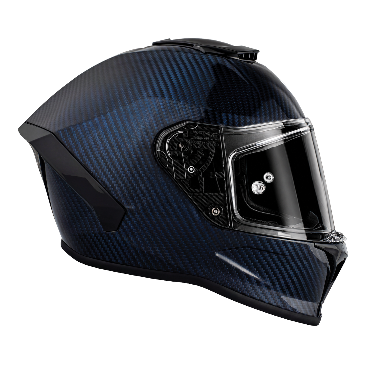 Daytona - D.O.T. & ECE Daytona Viper- Blue Carbon Fiber Motorcycle Helmet