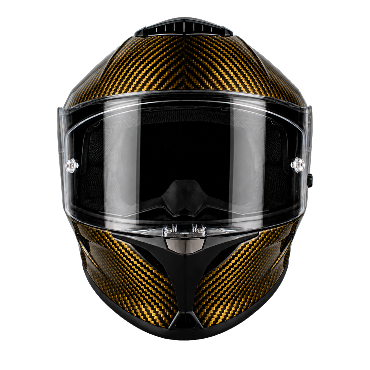 Daytona Viper Full Face Helmet (Gold Carbon Fiber)