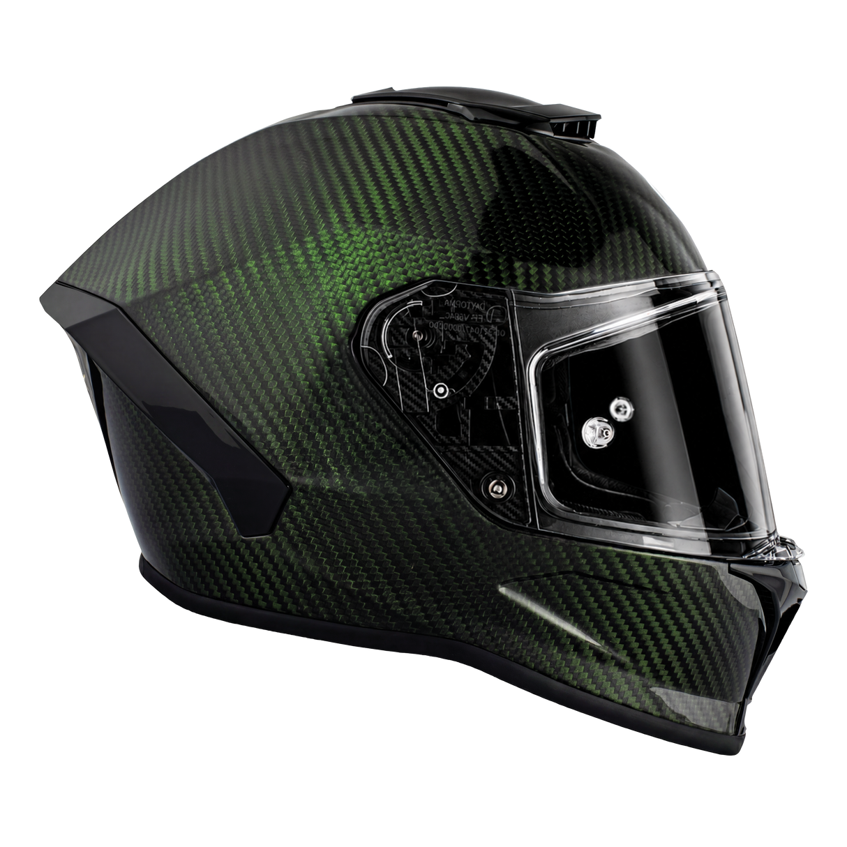 Daytona - D.O.T. & ECE Daytona Viper- Green Carbon Fiber
