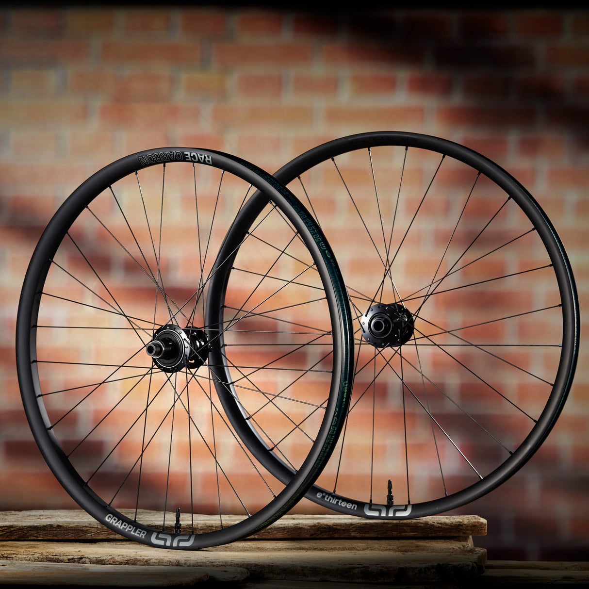e*thirteen Grappler Race Carbon e*spec Enduro Wheels (sold separately)