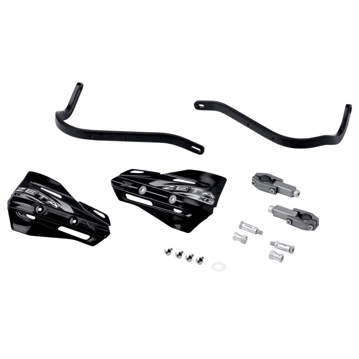 Zeta Armor Handguard Xc Kit For 22.2mm Bar Black/Black