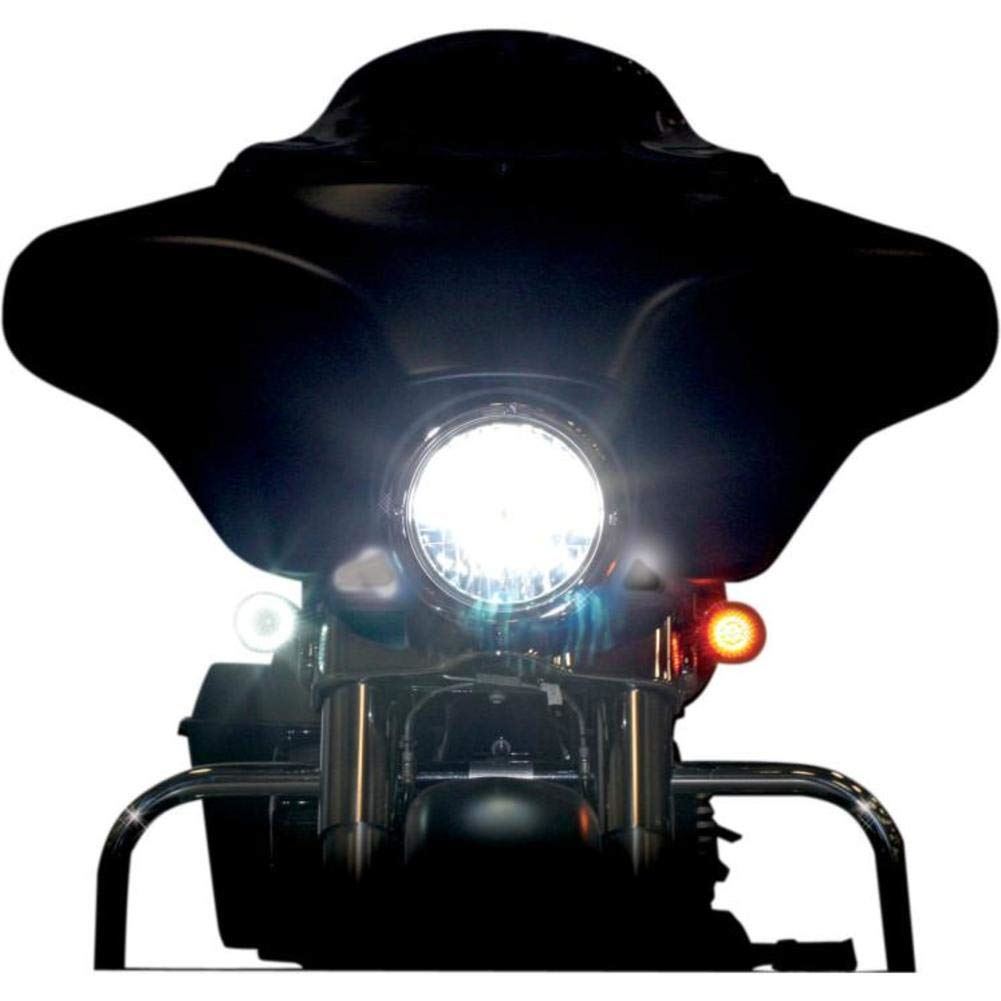 Custom Dynamics GEN-200-AW-1157 Amber/White Dynamic Ringz Front 1157 Bullet Style LED Inserts - Cycle City Outdoors