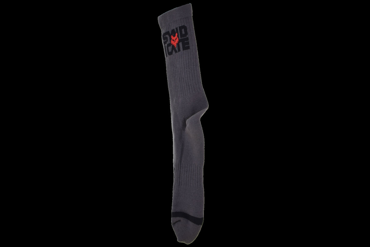 Fox Racing - 8 inch Defend Sock Syndicate - Drk Shdw - S/M