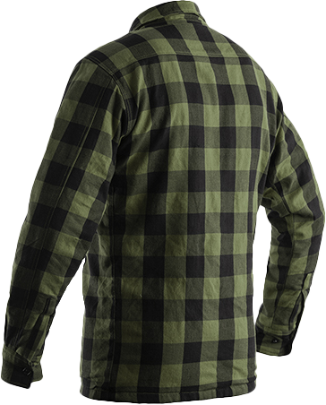 Kevlar Lumberjack Ce Shirt Green Check Textile Sm