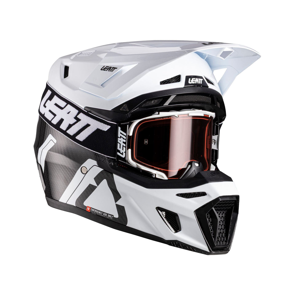 Leatt Moto 9.5 | Carbon Off-Road Helmet Kit | Velocity 6.5 Iriz Goggles